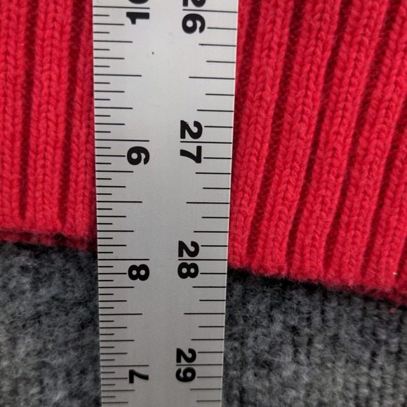 Lands' End Men's 1/4 Zip Pullover Knit Sweater Multicolor XL 46-48 Fair Isle - Picture 12 of 13